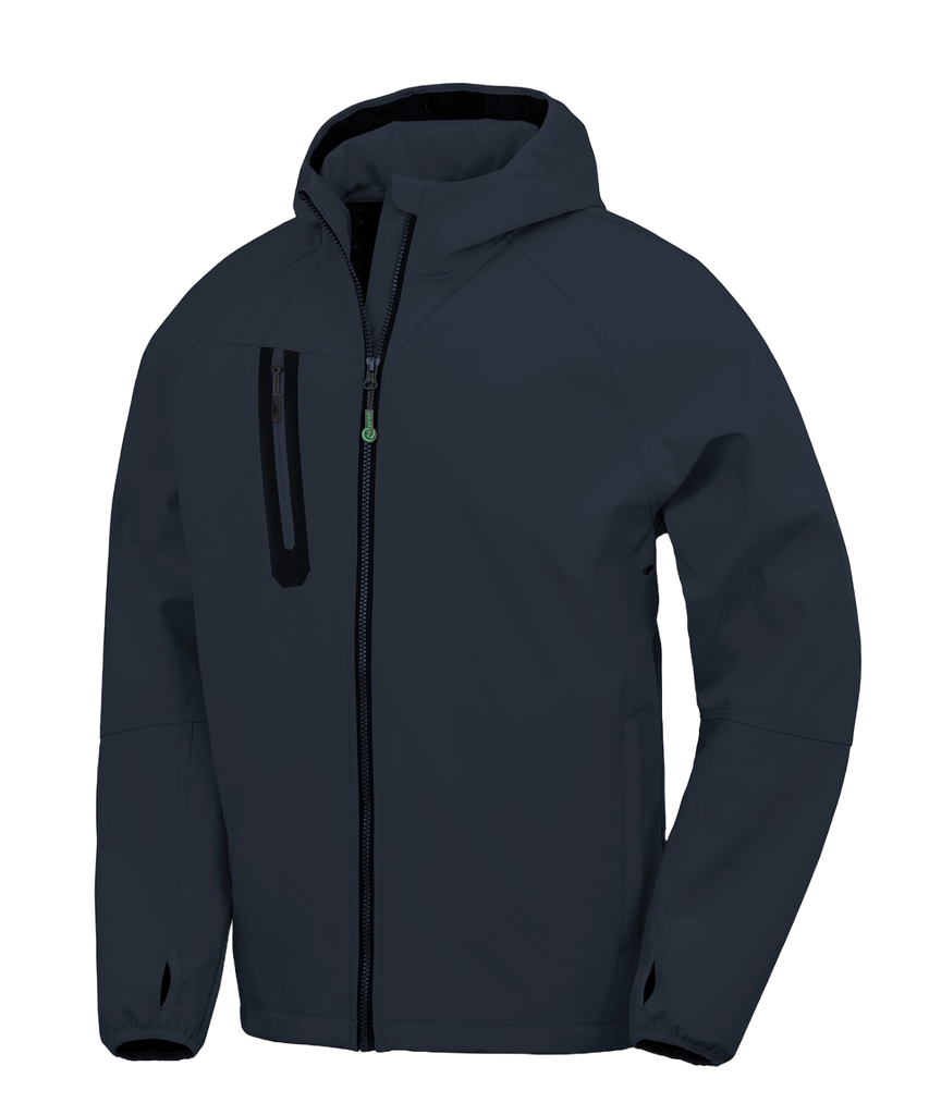 3-layer Recycled Casual hooded Softshell