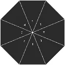 umbrella view 4784 schwarz-limette_black-lime wS.webp