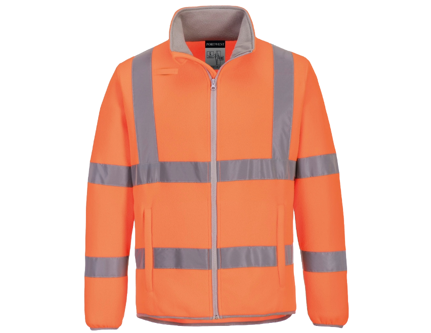 Eco Hi-vis fleece jacket 