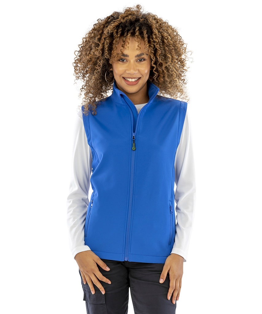 Recycled 2-Layer Ladies Softshell Gilet ♻️