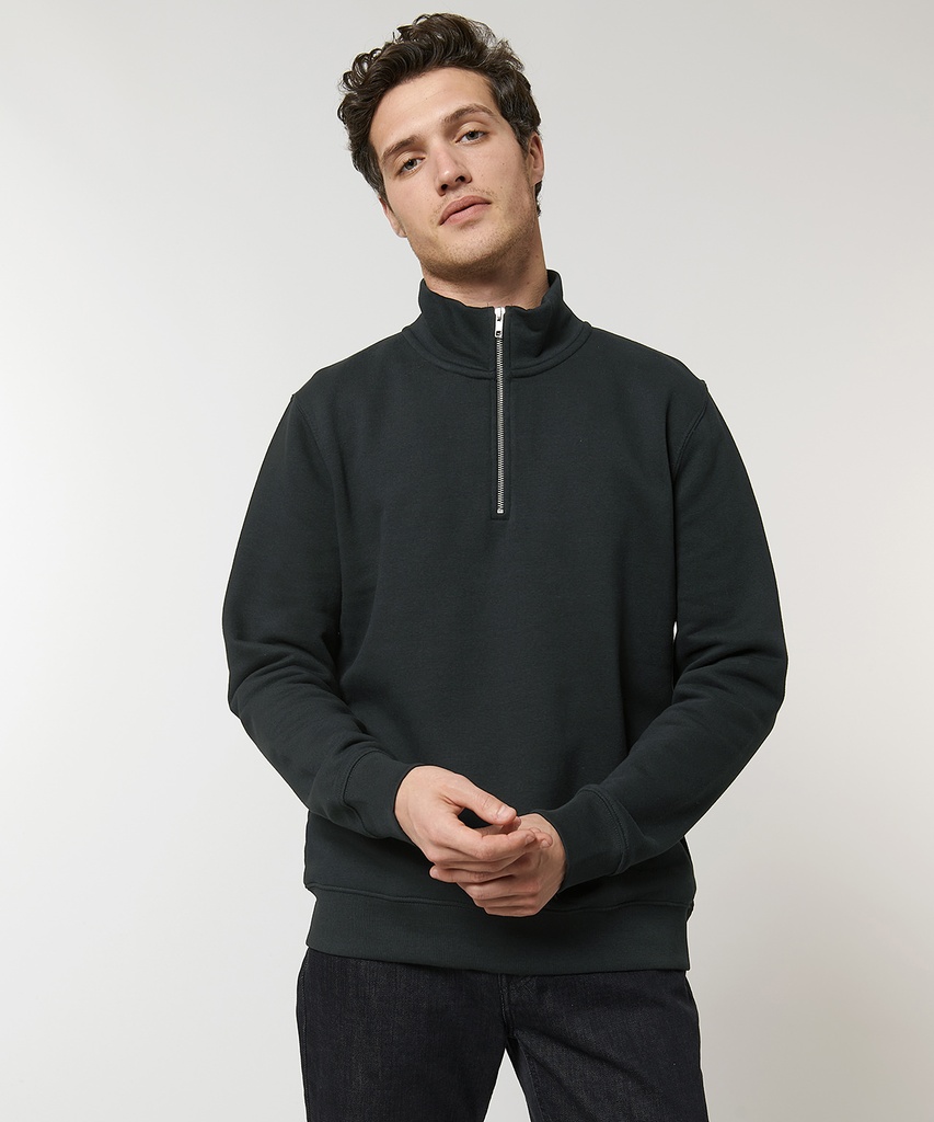 Trucker Quarter-zip Sweatshirt (STSM611)