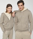 Unisex Sherpa Zip-thru Hoodie 