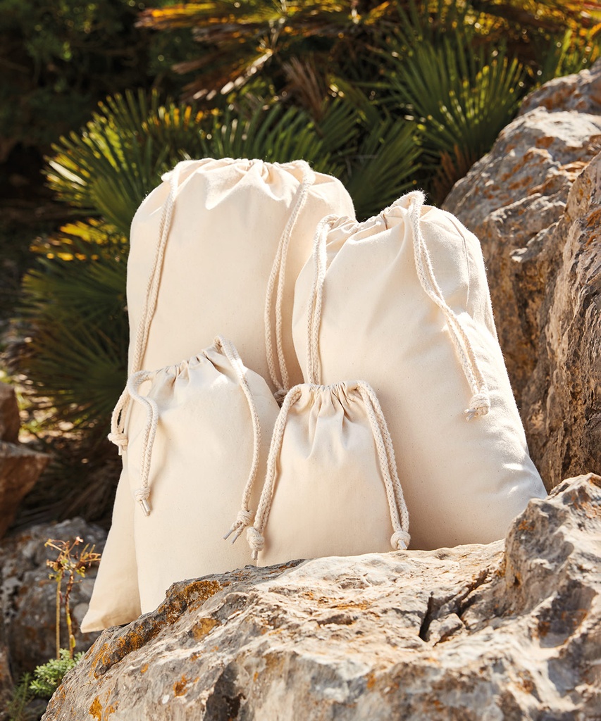 Organic Premium Cotton stuff bag WM266