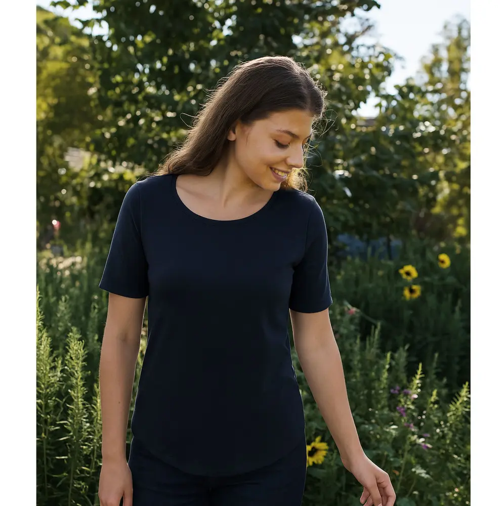 Half Sleeve T-shirt | Ladies | Fairtrade Cotton🌿 