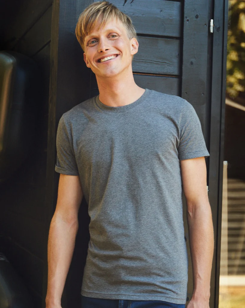 Men's Roll Up Sleeve T-shirt  