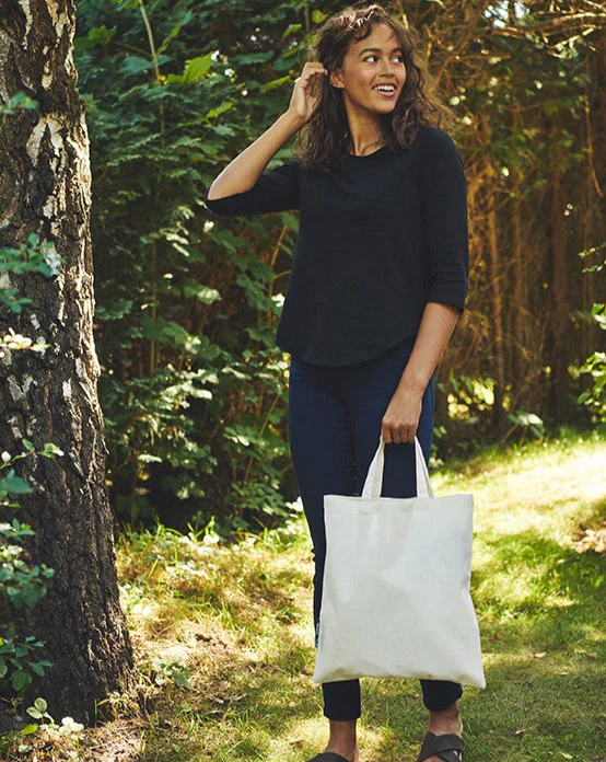 Shopping Bag w. Short Handles O90004 