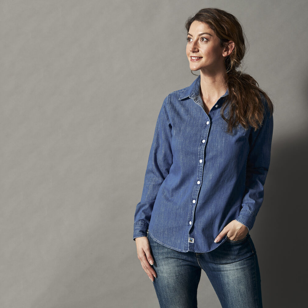 Ladies Denim Shirt 141035