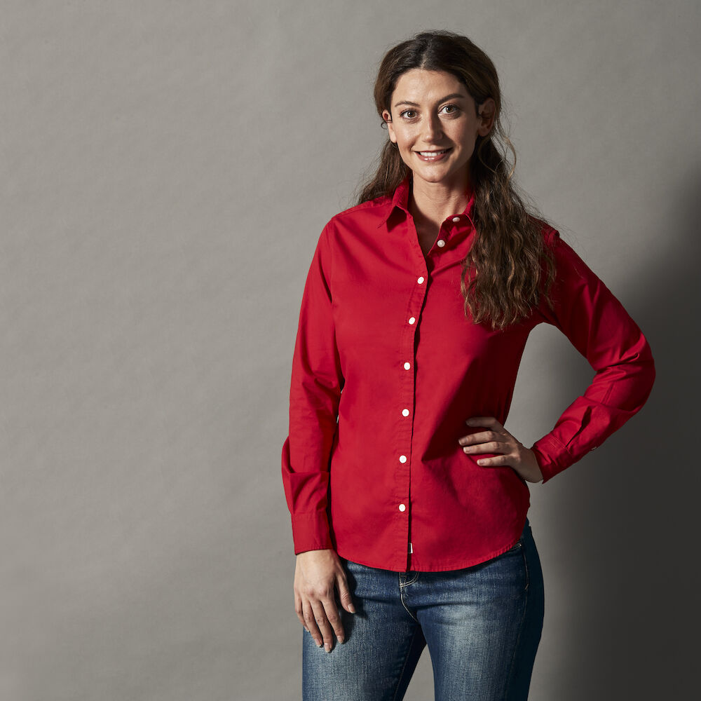 Ladies Cotton Twill  Shirt 141037