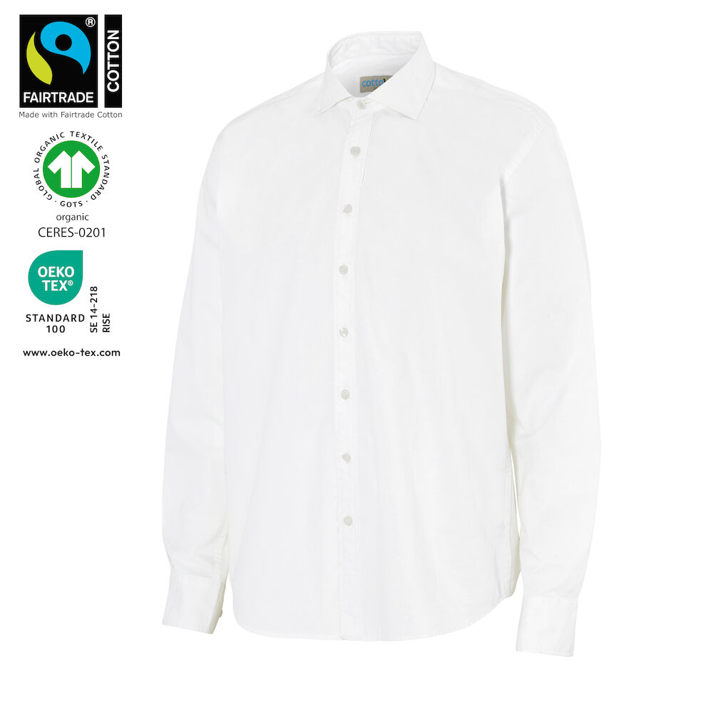 Fairtrade Men’s Twill Comfort Shirt🌿