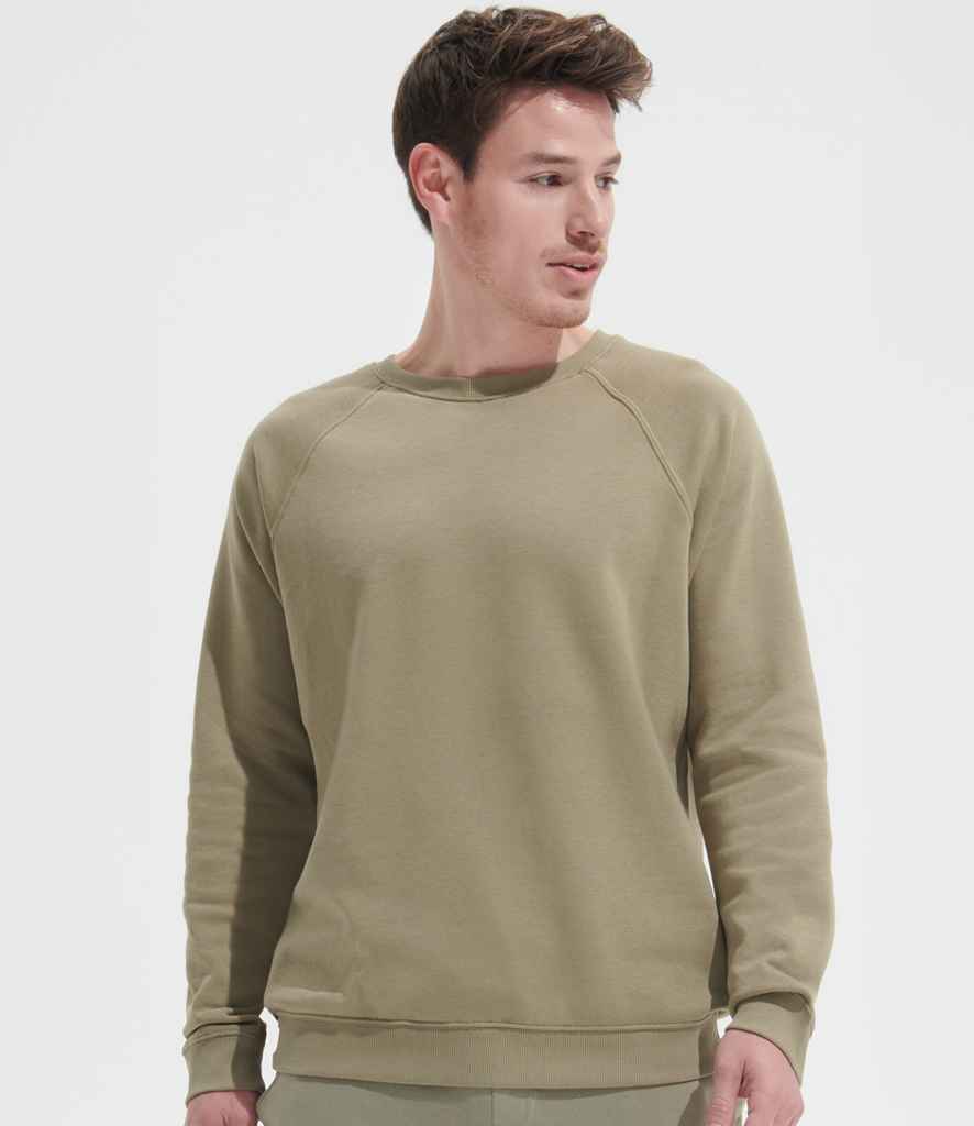 SOL'S Unisex Organic Raglan Sweatshirt 03567 