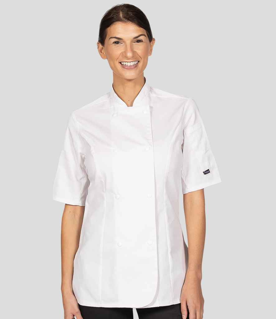 Ladies S/Sleeve Chef Jacket 