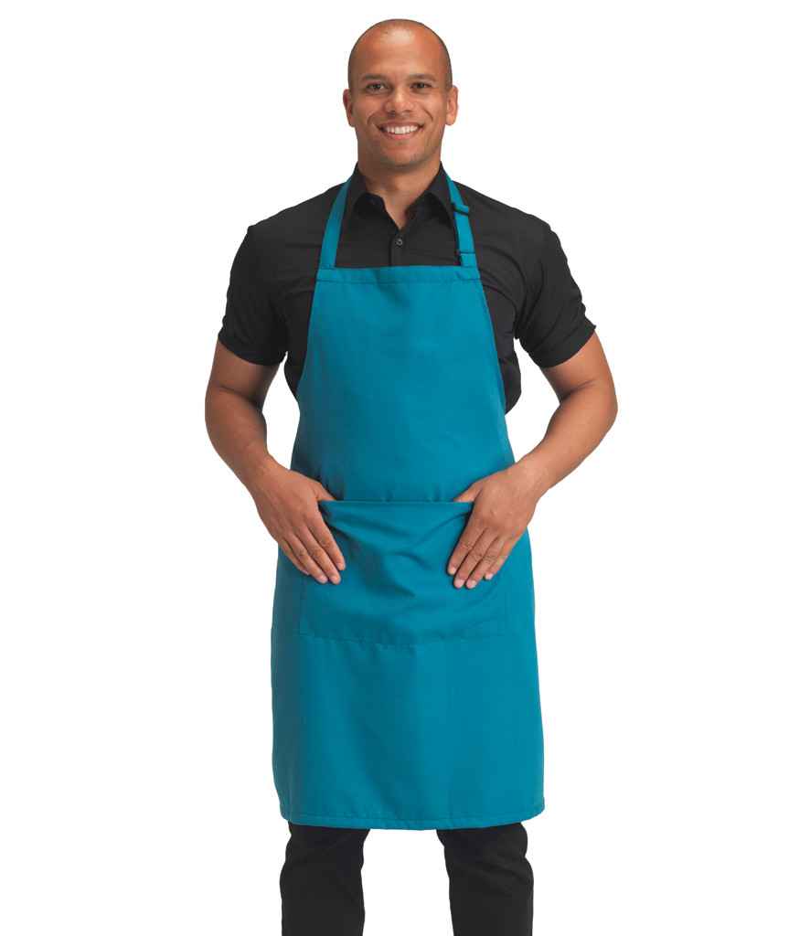 Polyester Bib Apron with Pocket DE101