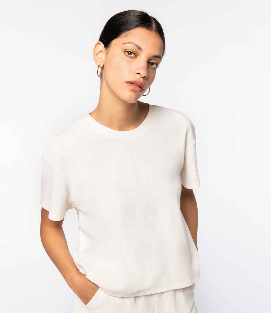 Native Spirit Ladies Terry Towel T-Shirt NS328