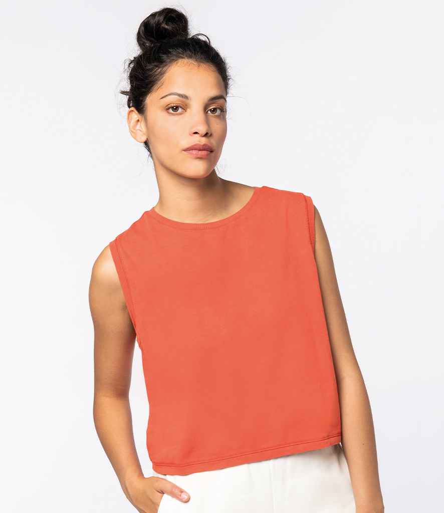 Native Spirit Ladies Cropped Tank Top NS342