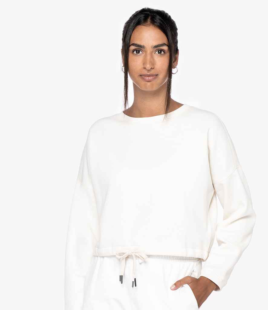 Native Spirit Ladies Oversized Cropped Sweatshirt NS429