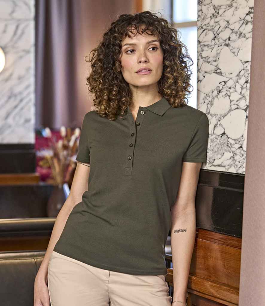 Tee Jays Ladies Luxury Stretch Polo Shirt T145 