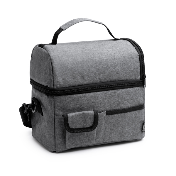 The multi-purpose refrigerator bag made with RPET 600D. Made from RPET, a high-quality recycled material.