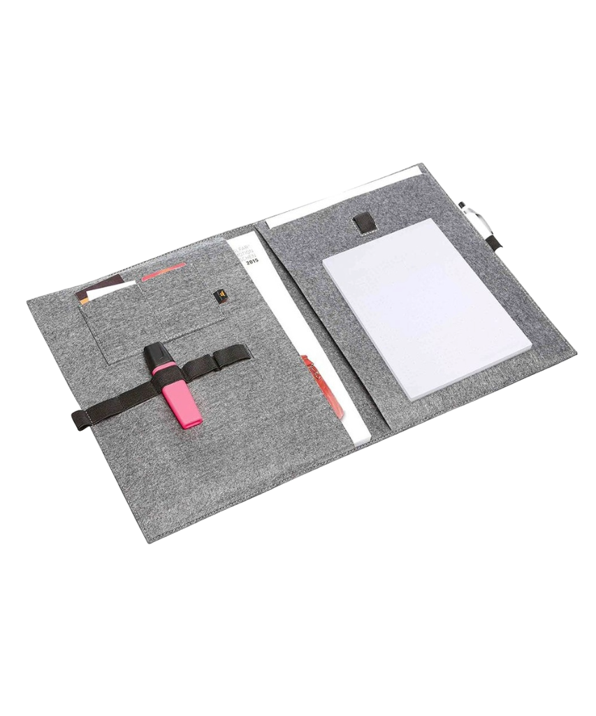 A4 Felt Conference Folder
