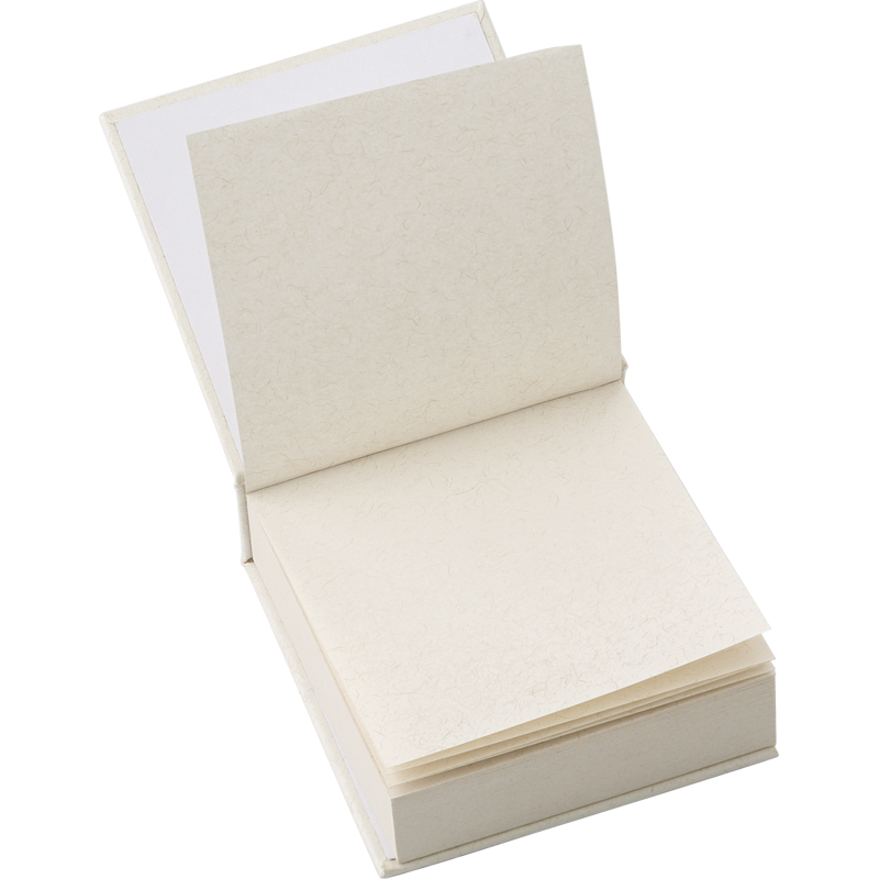 Recycled milk carton note block