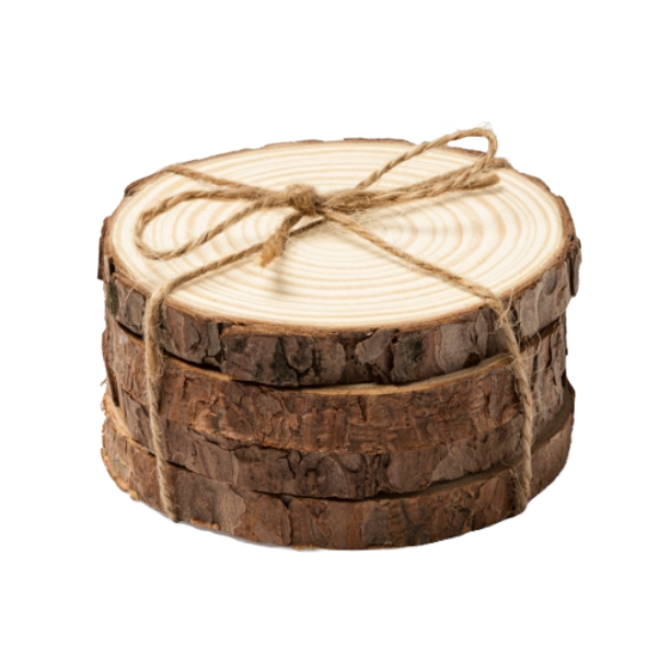 Pine Wood Coasters