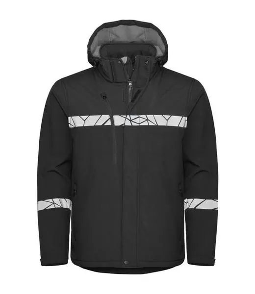 Hi-Vis Softshell Jacket | Men's | Sustainable ♻️