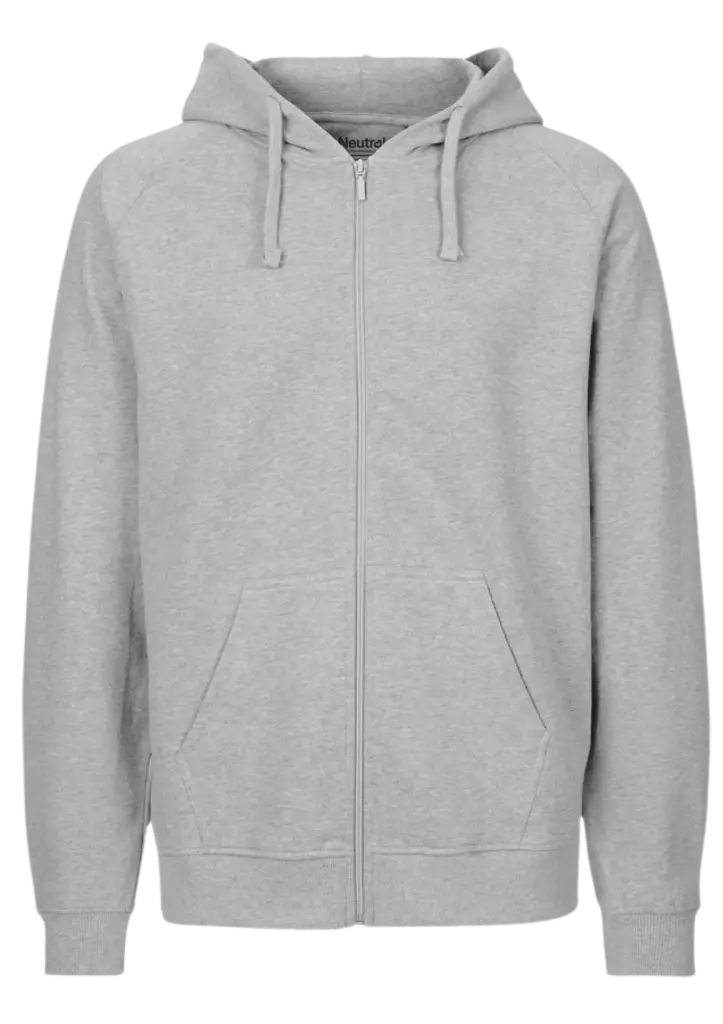  Men's Zipped-Hoodie 