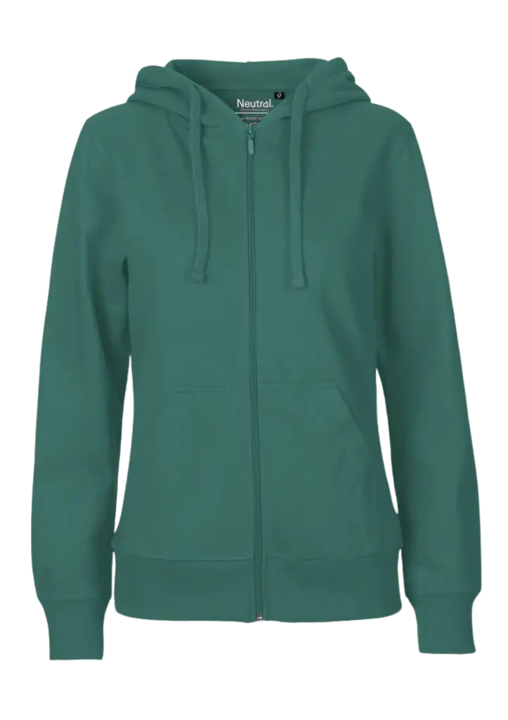  Ladies Zipped-Hoodie 