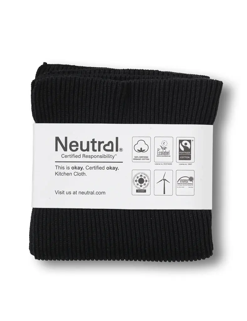 Rib Knit Kitchen Cloths | Pack of 2 | Fairtrade Organic Cotton🌿
