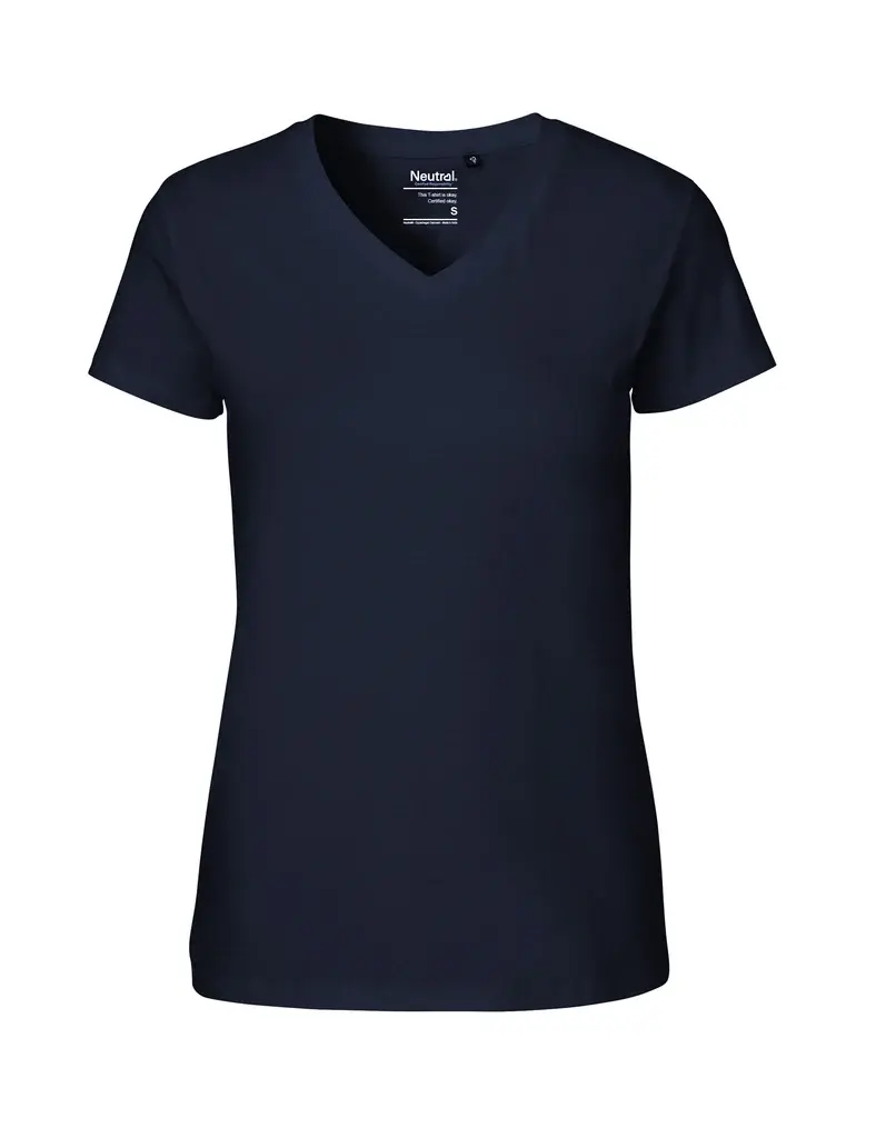 V-Neck T-Shirt | Ladies | Fairtrade Cotton 🌿 