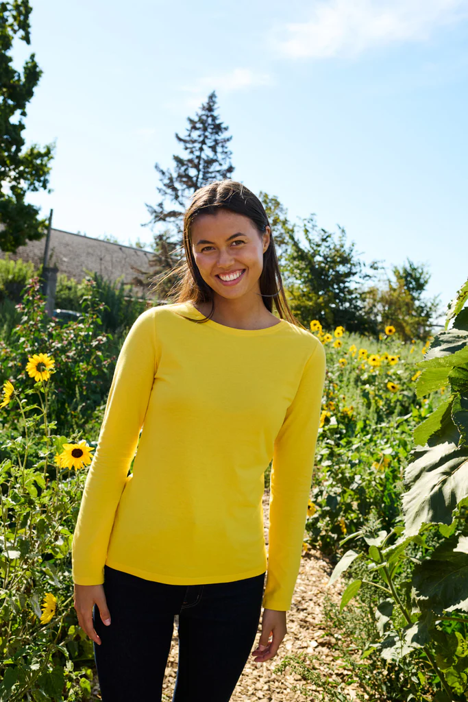 Ladies Fairtrade Long Sleeve T-Shirt🌿  