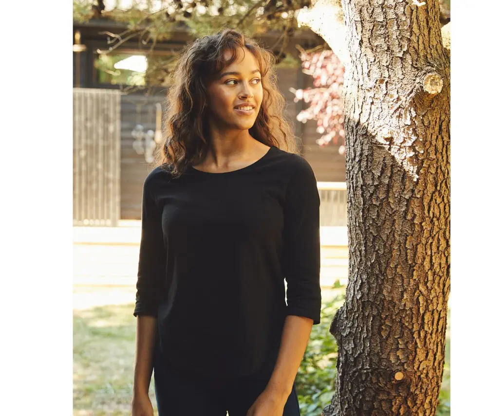 Fairtrade 3/4 Sleeve Loose Fit T-Shirt🌿 