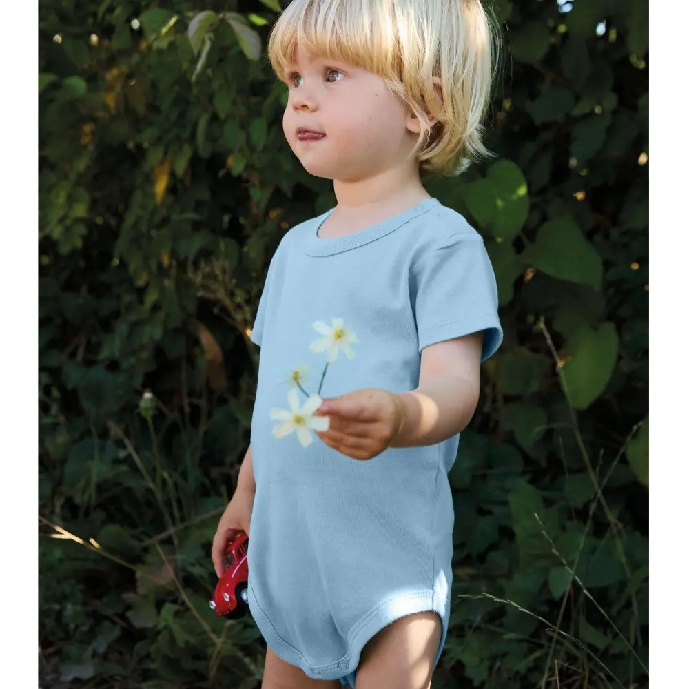 Fairtrade Baby Short Sleeve Bodystocking🌿  