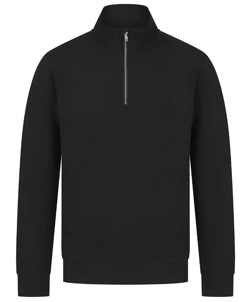 ¼-zip Sweatshirt | Unisex | Regenerated Poly-Cotton♻️