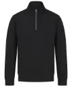 ¼-zip Sweatshirt | Unisex | Regenerated Poly-Cotton♻️
