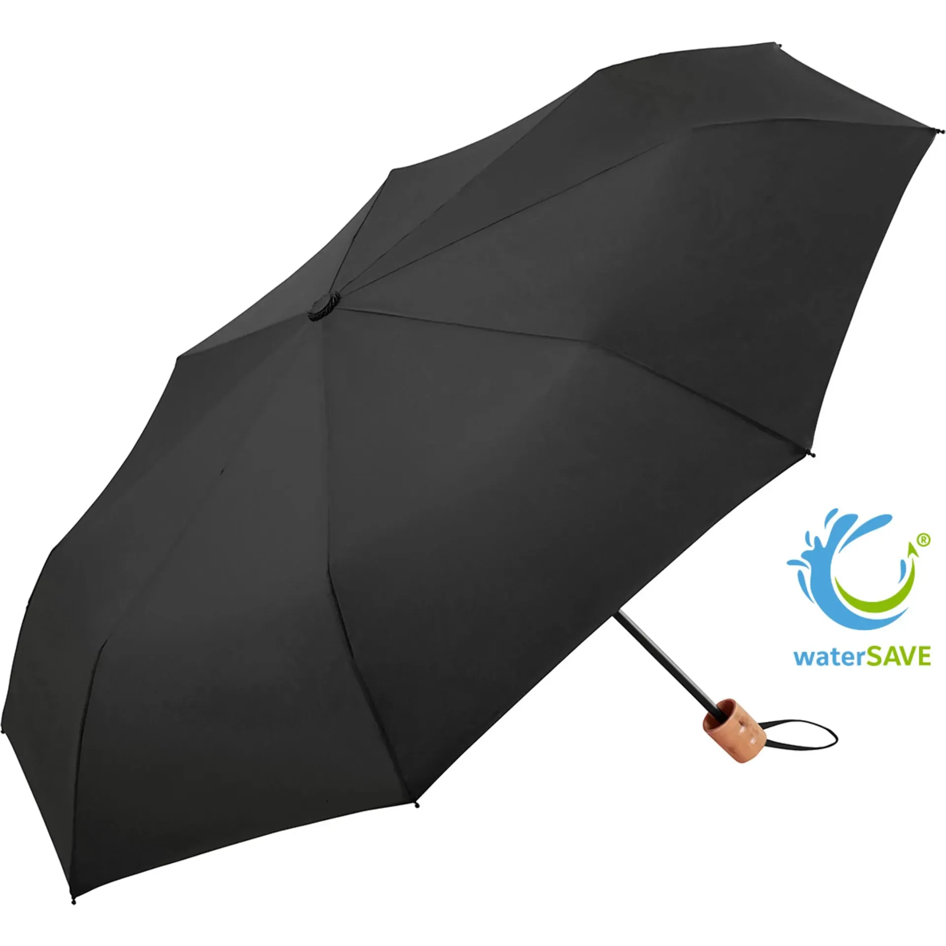 Shopping Bag & Folding Umbrella | 38.6" | Recycled  ♻️