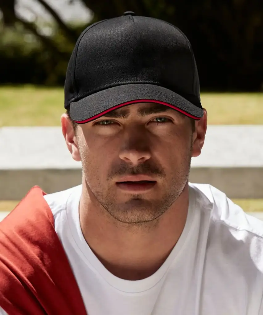 Organic Twill 5-panel Sandwich Peak 