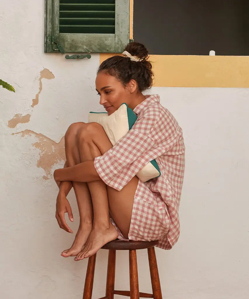 Fairtrade cotton piped cushion cover WM355