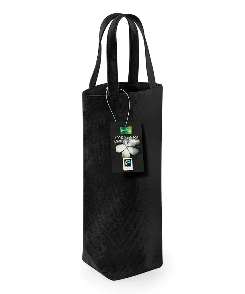 Bottle Bag | Canvas | Fairtrade Cotton