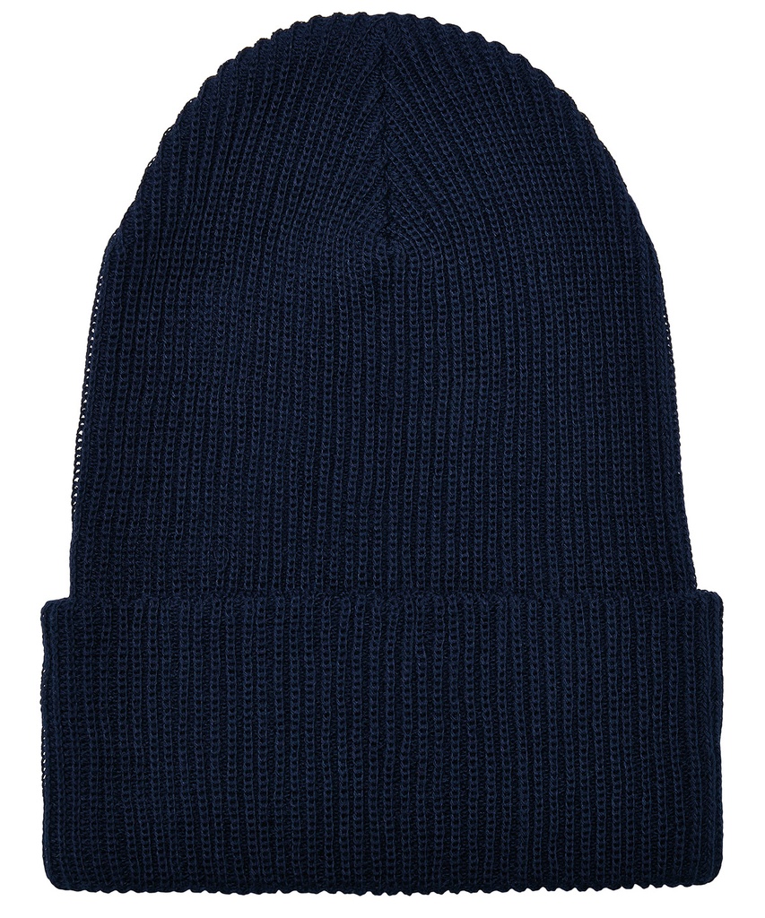 Recycled Yarn Ribbed Knit beanie (1504RY)