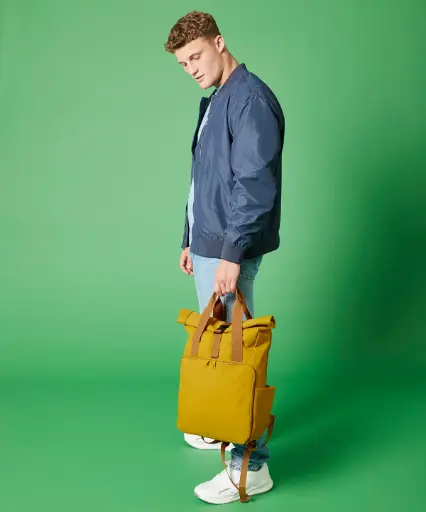 Recycled 15.6" Roll-Top Laptop Backpack♻️
