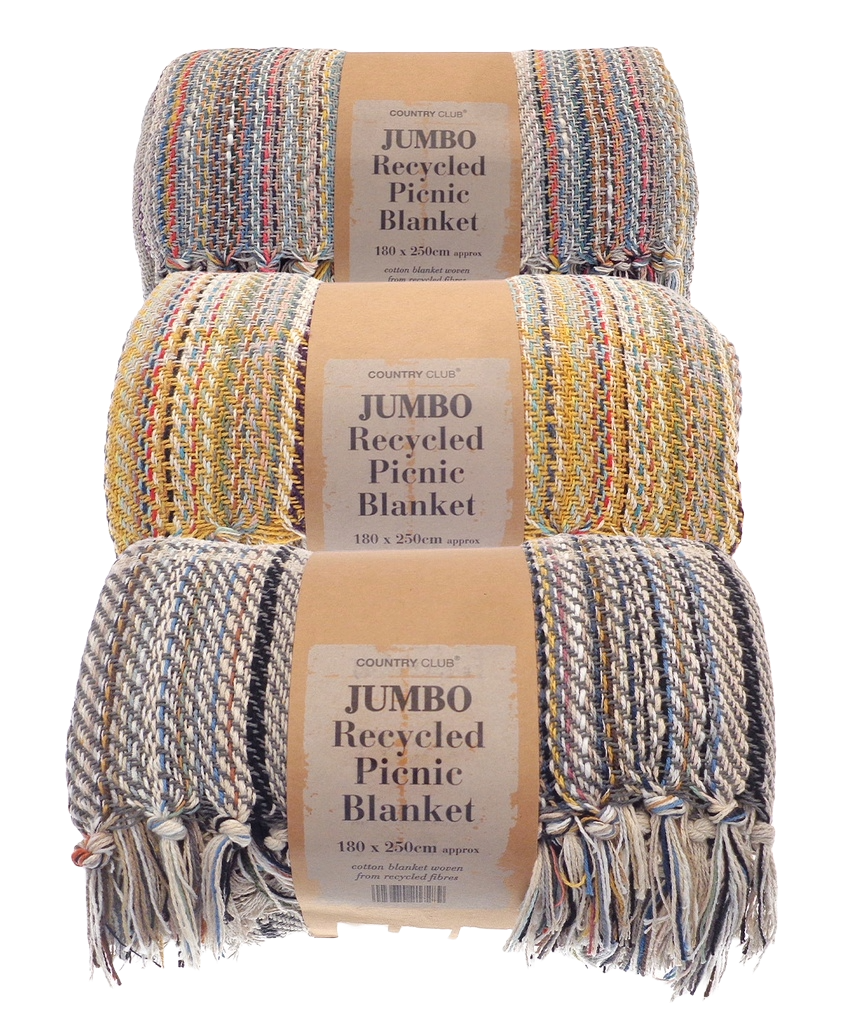 [HL207] Jumbo Recycled Picnic Blanket 