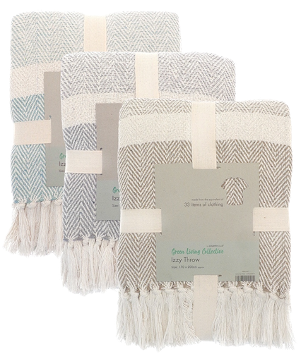 Izzy Recycled Throw 