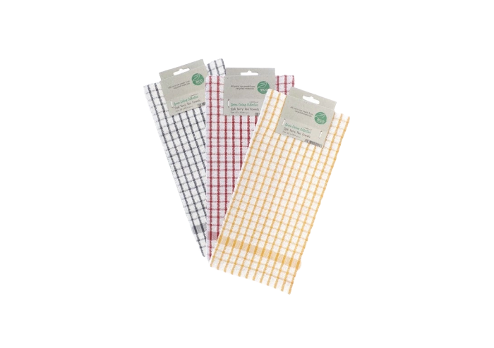 Terry Tea Towels | 2-pack | Recycled Poly-Cotton ♻️