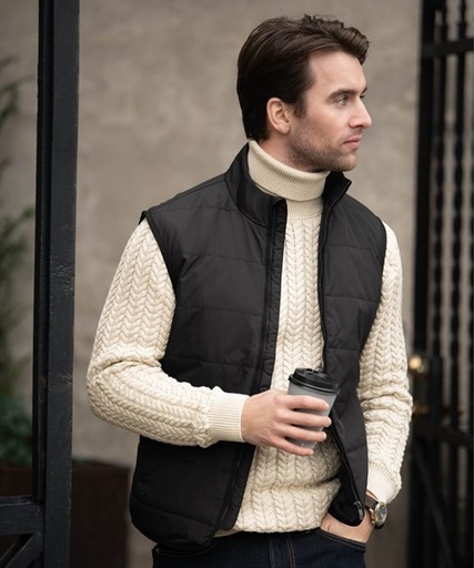 Horizontal Quilted Gilet 