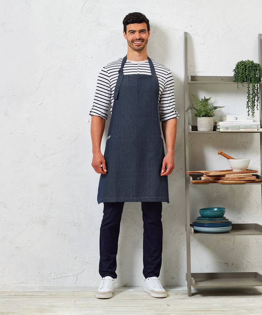 Bib Apron | Regenerated Denim♻️
