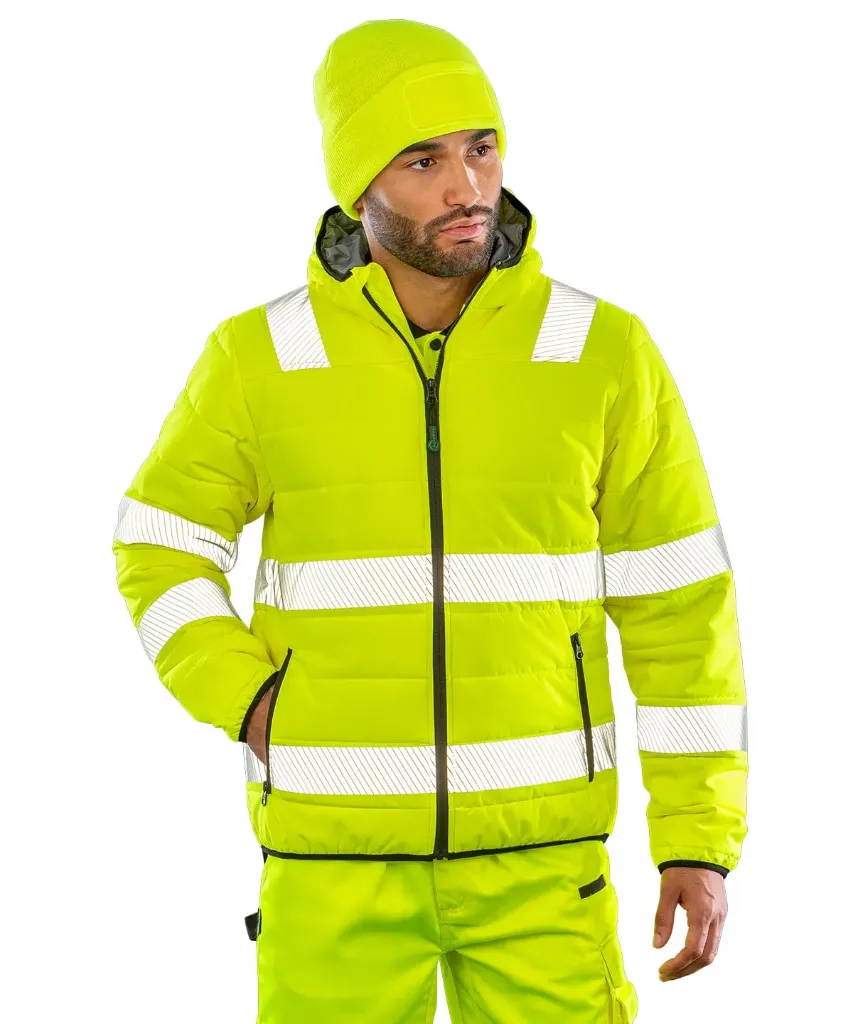 Ripstop Padded Safety Jacket | Unisex | Recycled ♻️