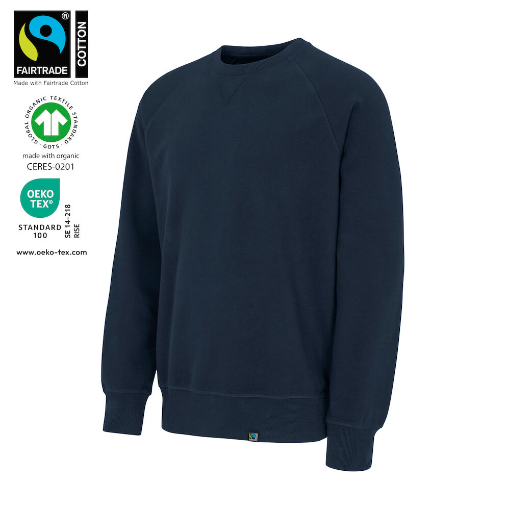 French Terry Crew Neck Sweatshirt 141504