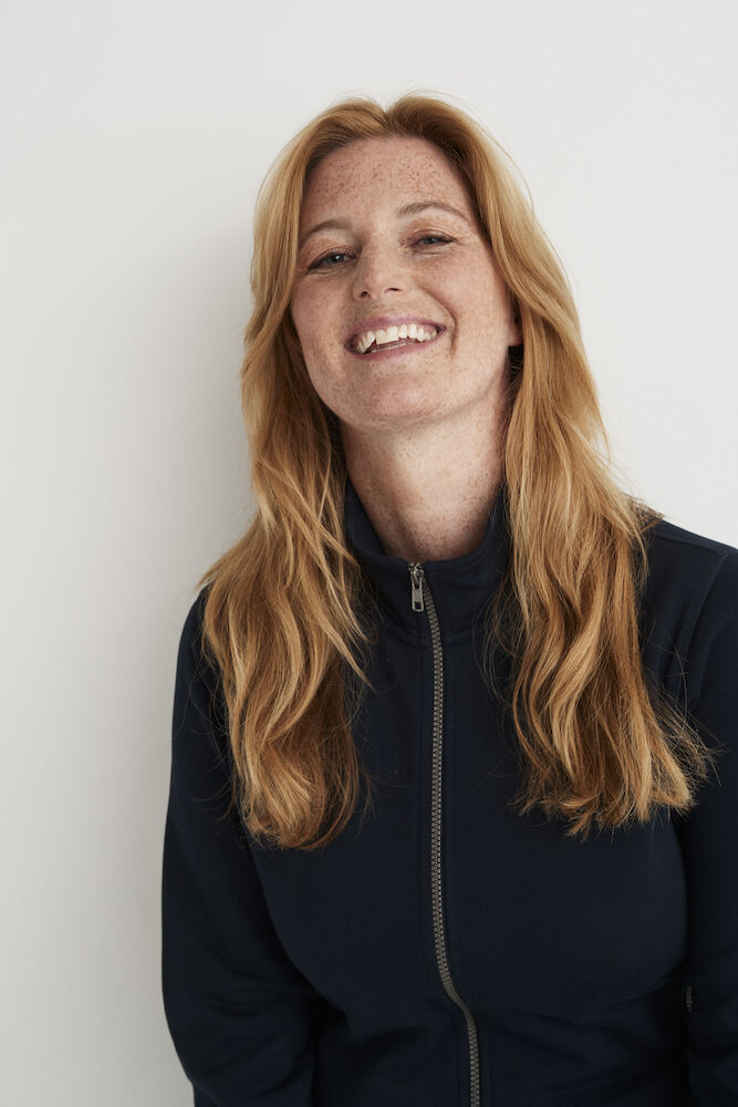French Terry Full Zip Collar Sweatshirt 141511