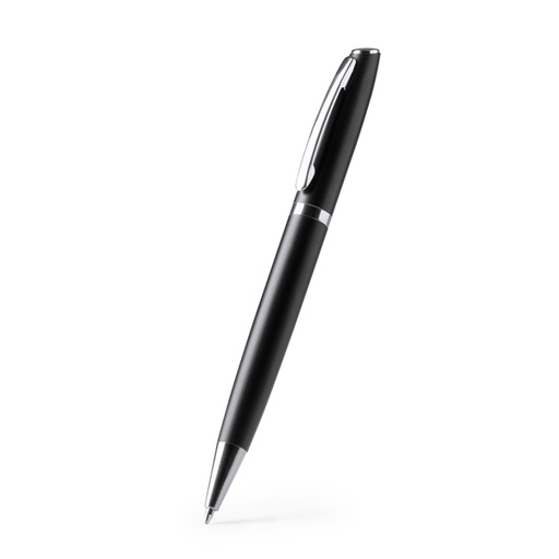 [BL7973] Twist ball pen with body in recycled aluminium and metal details. Blue ink