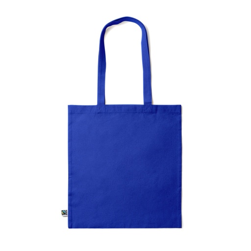 [BO7195] Colour tote bag in 100% Fairtrade cotton (180 gsm), with reinforced 70 cm handles.